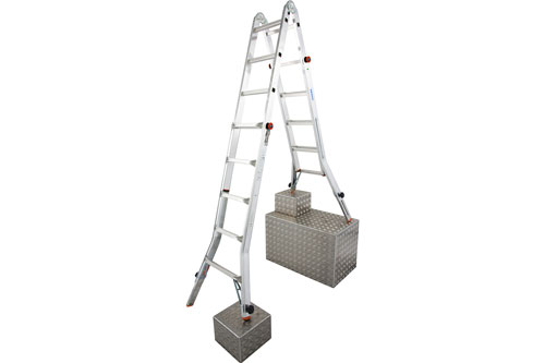 Treppenhausleiter für das sichere Arbeiten in Treppenhäusern