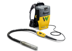 Akku-Rüttelflasche mit Rucksack