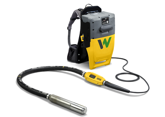 Akku-Rüttelflasche mit Rucksack