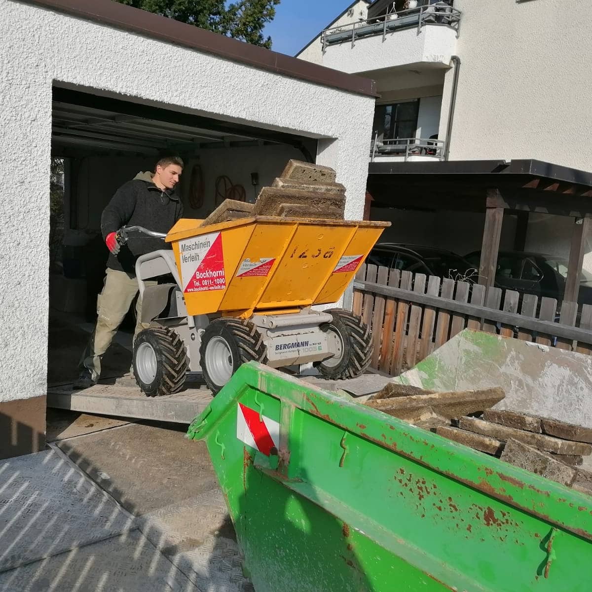 Minidumper 1005 ELEKTRO Dumper einfach und günstig mieten